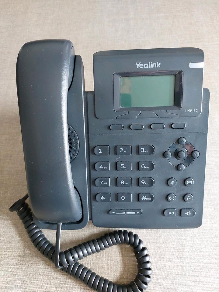 Yealink T19P E2 Voip IP Telefon, Netzteil optional in Elmlohe