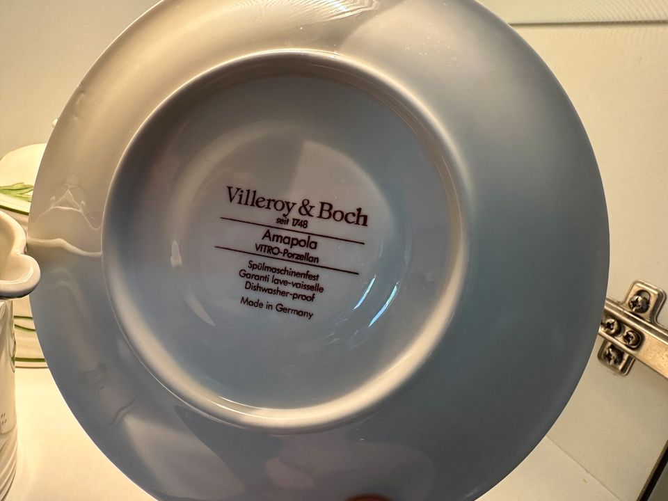 Geschirr Villeroy & Boch Amapola VitroPorzellan Spülmaschinenfest in Neuss