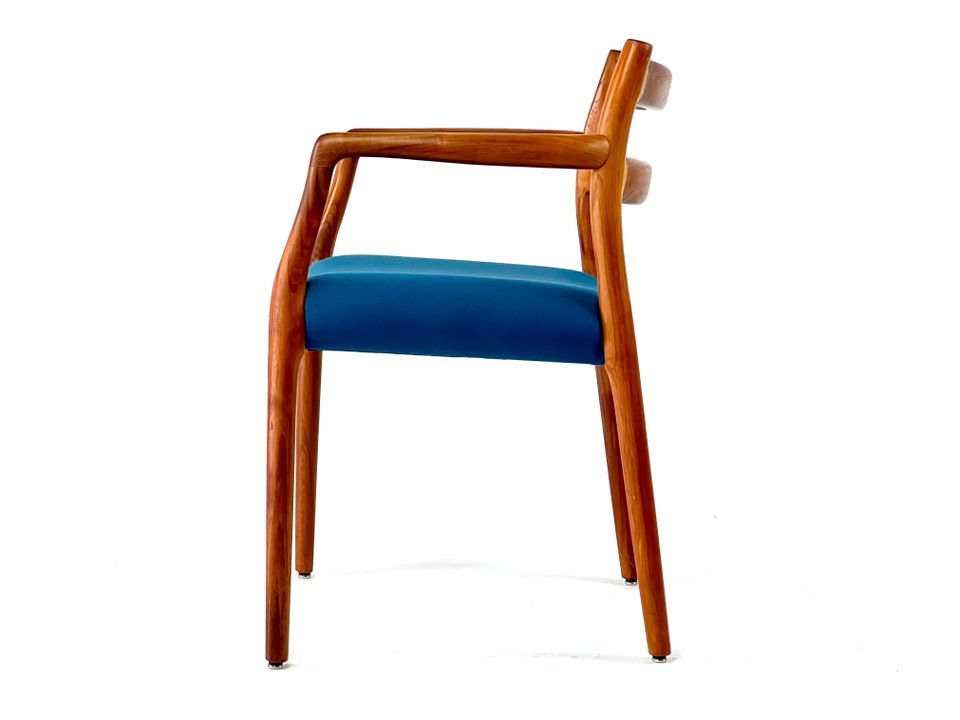 70er Niels Møller Teak Armlehnstuhl Armchair # 67 Danish Design in Ingersheim