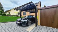 ALU Carport Holzoptik "ARTPORT" Single B3xT5m 4 Pfosten Baden-Württemberg - Backnang Vorschau