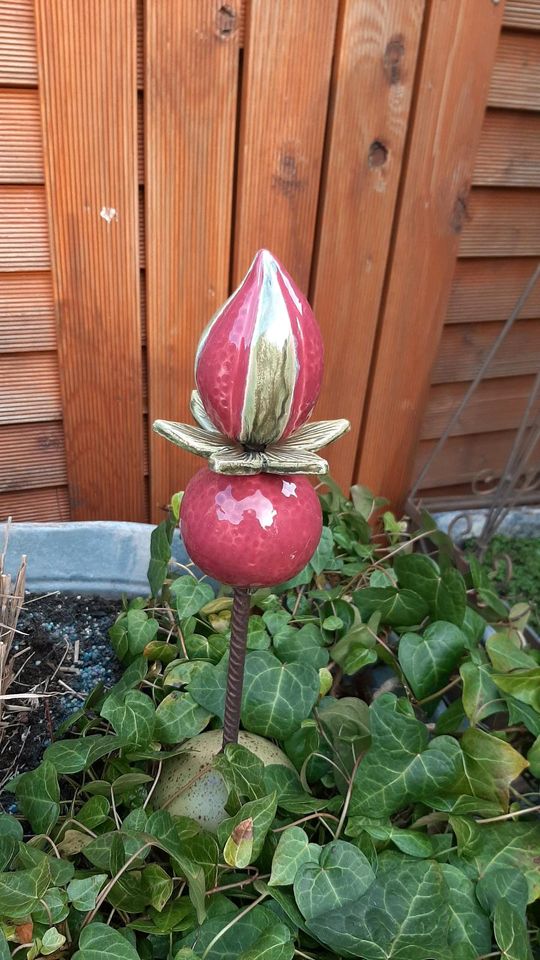 Gartenkeramik,  Gartendeko, ✋ gefertigt in Ilsenburg (Harz)