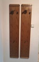 2-teilige Garderobe braun Holz Wandbefestigung 8 Haken Hängegarde Bayern - Marktbreit Vorschau