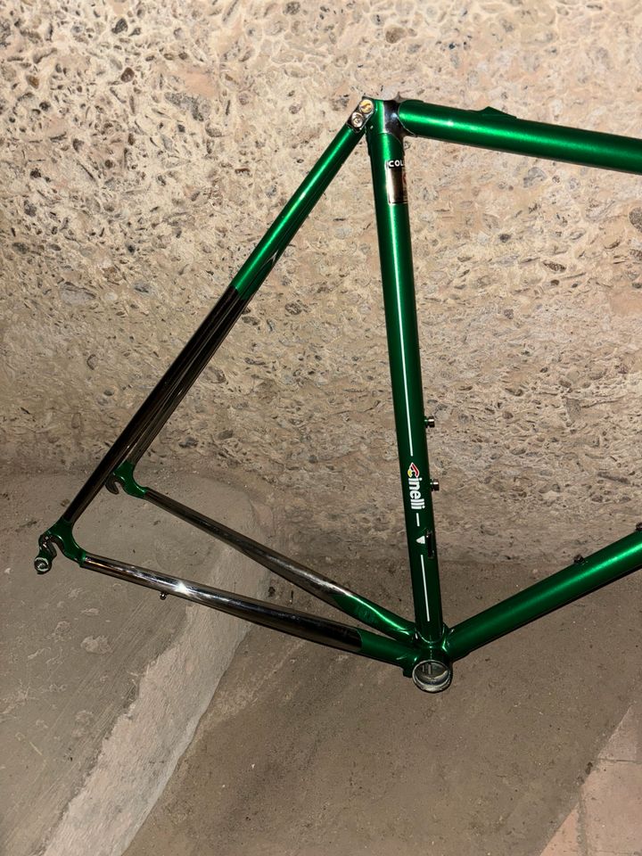 Cinelli Supercorsa Pista Grüner Jaguar Rennrad Rahmen in Stuttgart