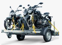 Humbaur Motorradanhänger *Motorradtrailer zu vermieten Nordfriesland - Tönning Vorschau