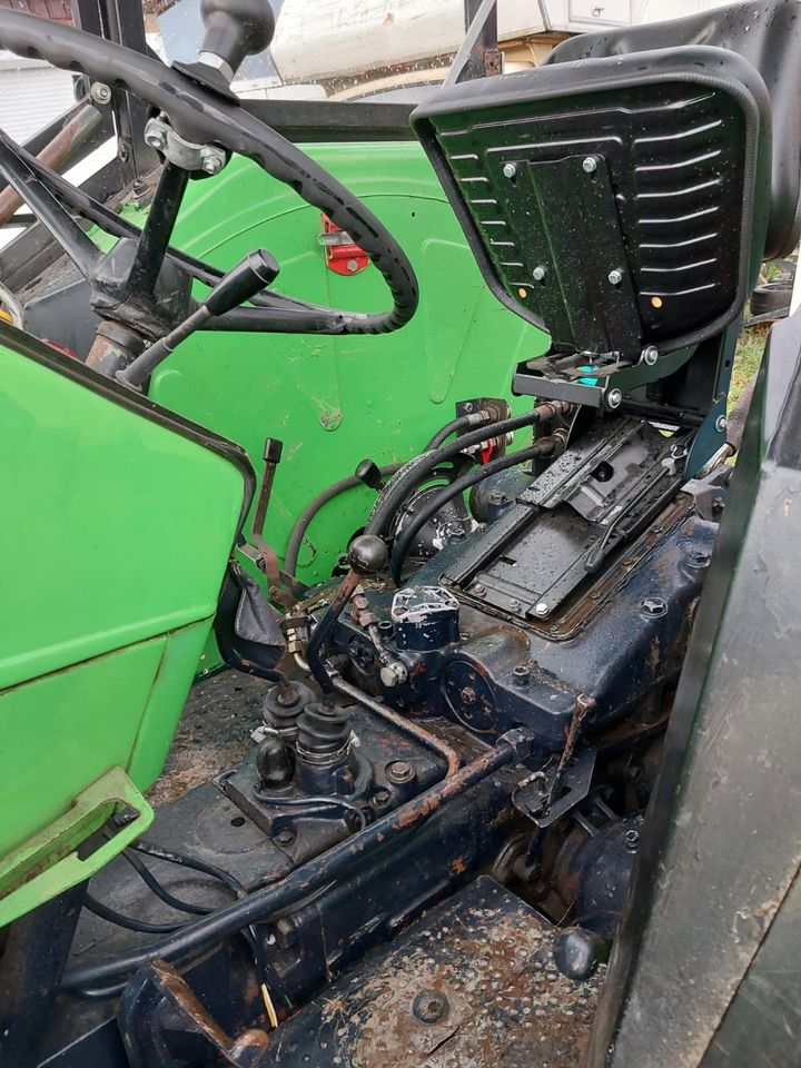 Deutz-Fahr 6206 A S, 6207, Traktor Allrad Baas Frontlader in Scheden