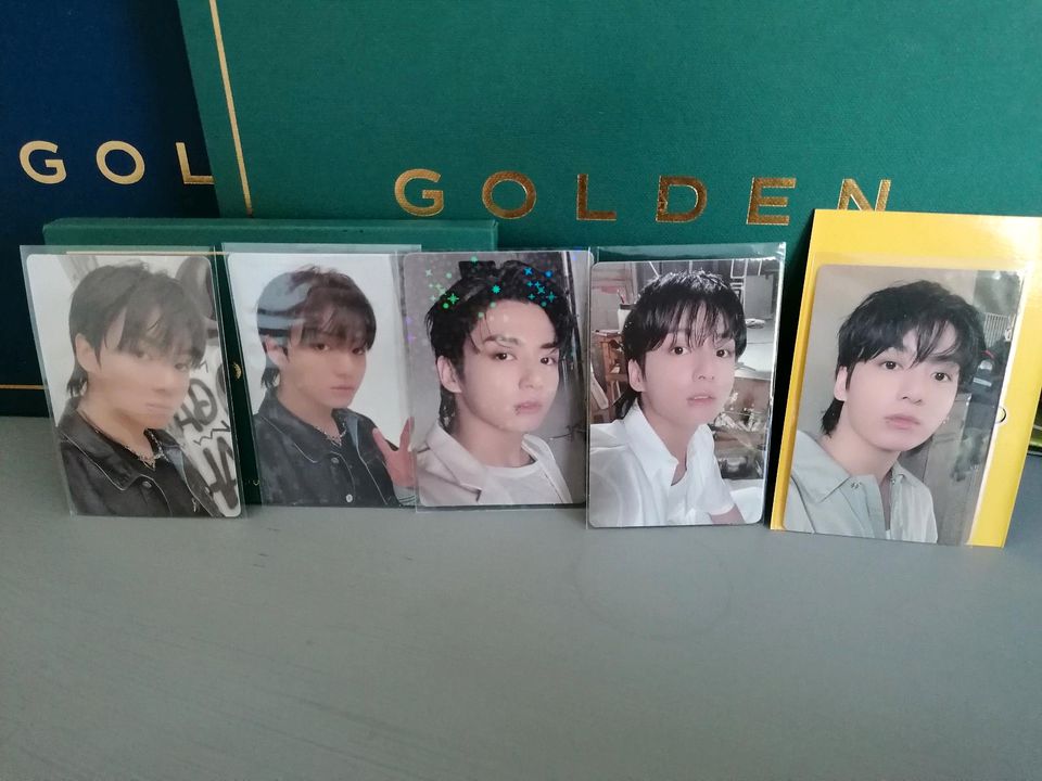 BTS Jungkook Golden Album Set Butter Photocard Postcard Poster in Soltau