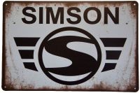 Simson Schwalbe etc. Vintage Retro Blechschild 20x30cm Nostalgie Baden-Württemberg - Offenburg Vorschau