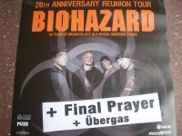 BIOHAZARD TOURPOSTER 27.11.2008 BERLIN PLAKAT RAR NY-HARDCORE TOP Mitte - Tiergarten Vorschau