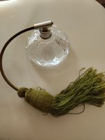 Parfüm Zerstäuber, Kristallglas, Flakon mit Quaste, alt Brandenburg - Welzow Vorschau