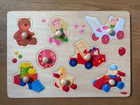 Haba Holzpuzzle Greifpuzzle „Spielzeug“ wie NEU Rheinland-Pfalz - Bodenheim Vorschau