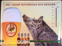 Ich suche Blechschild mit Thermometer Keilerweizen Bier Hessen - Walluf Vorschau