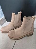 Stiefel Größe 38 Beige Ashbourn Hessen - Rüsselsheim Vorschau