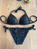 NEUER Calzedonia Bikini Set mit Pailletten schwarz Düsseldorf - Unterrath Vorschau