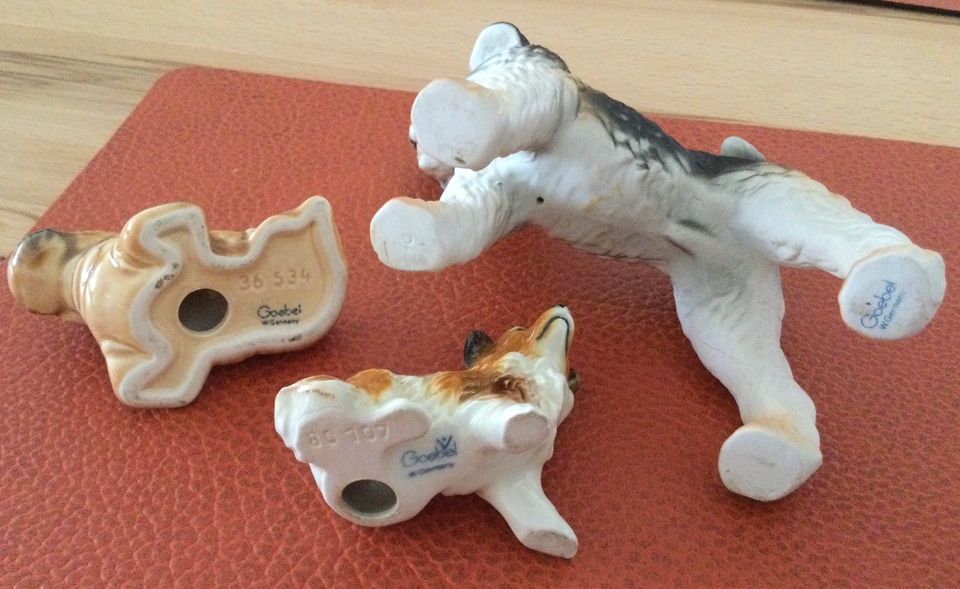 Göbel Hunde, Nilpferd, Walross in Neumünster