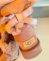 ❤️ schöne UGG Boots Stiefel in rosa gr. 37 mit Schleifen Bayern - Würzburg Vorschau