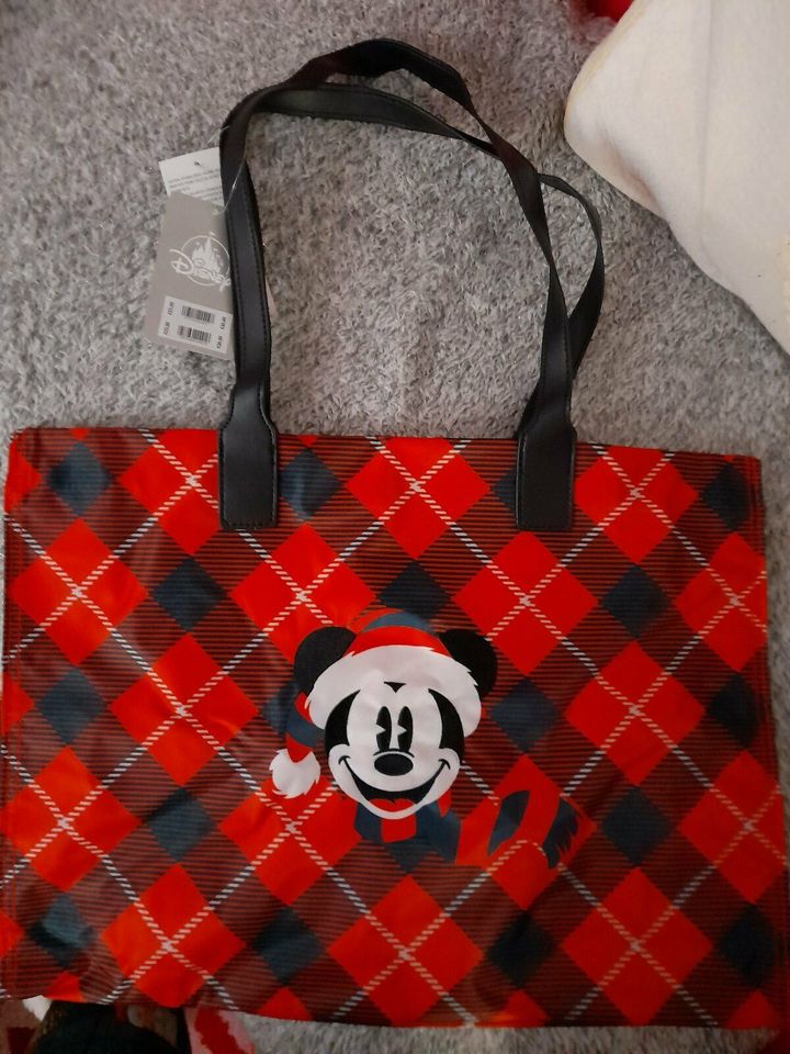 Micky Maus - Henkeltasche im Weihnachtsdesign in Greifswald