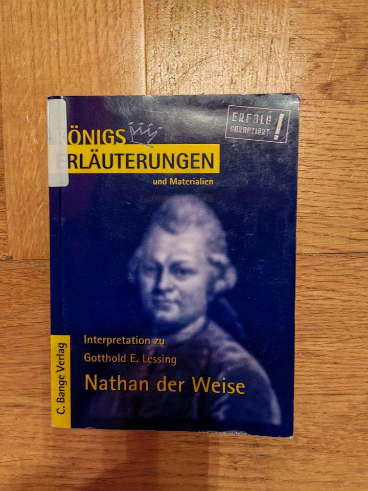 Königs Erläuterungen Nathan der Weise Interpretation in Büchen