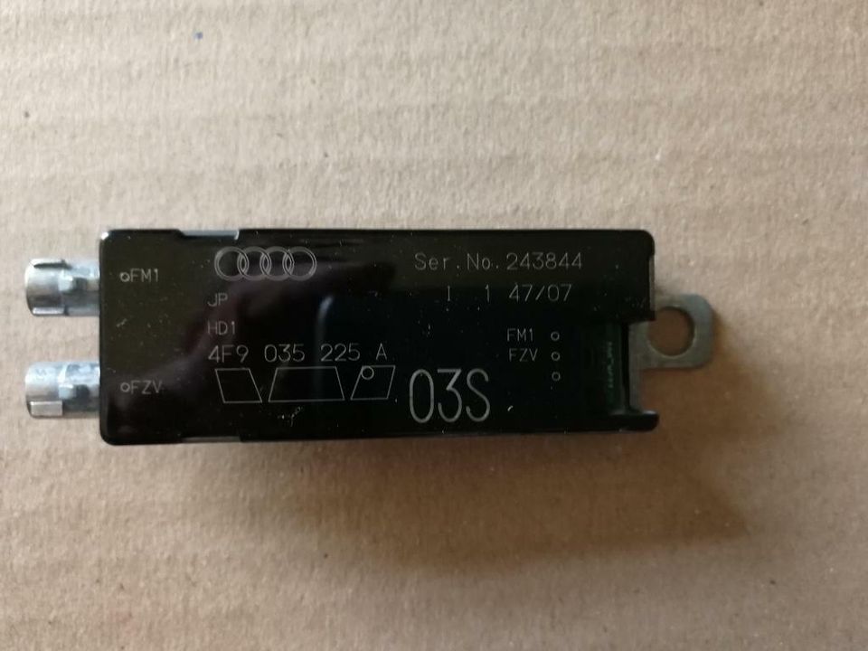 AUDI A6 4F Antennenverstärker Verstärker Antenne 4F9035225A in Bayern -  Reichertshofen | Ersatz- & Reparaturteile | eBay Kleinanzeigen ist jetzt  Kleinanzeigen