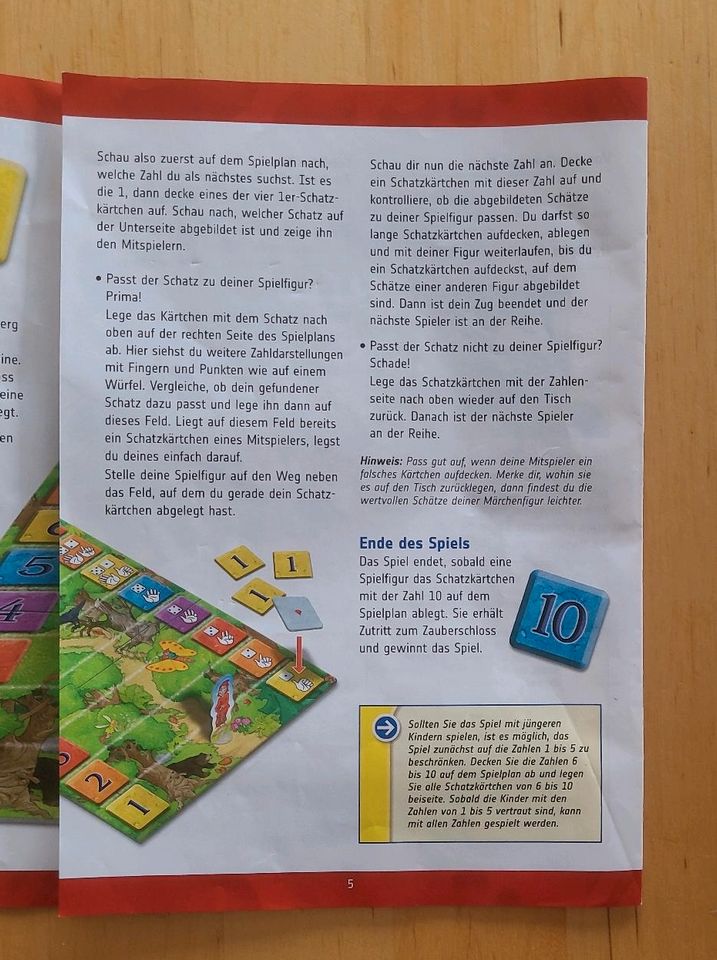 Ravensburger "Zahlen Zauber" Spiel 4-7 Jahre in Lonsee