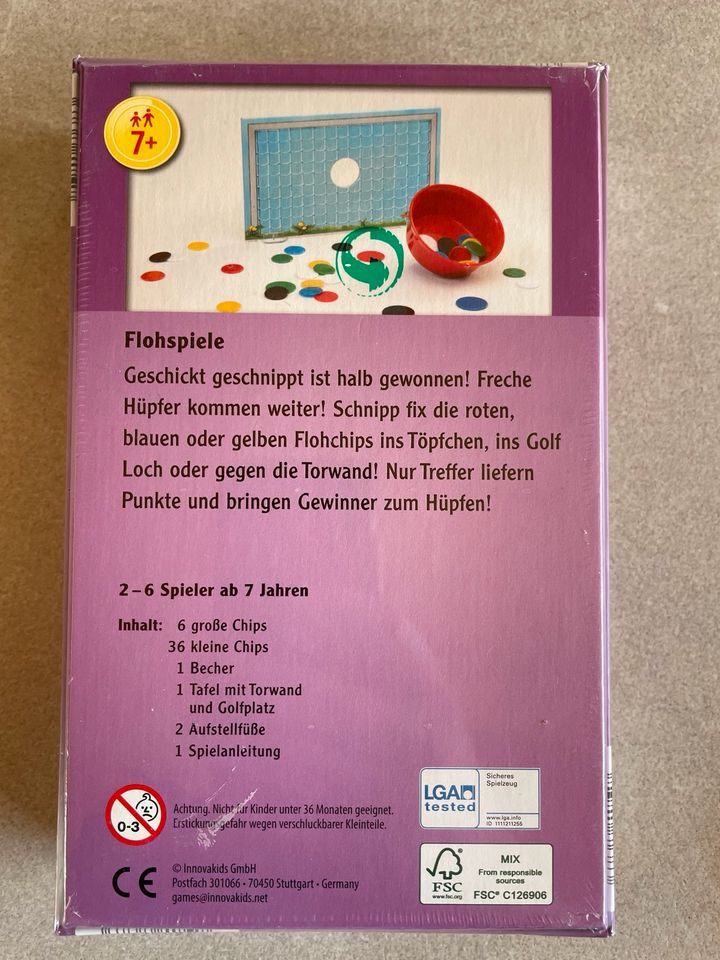 4 MitbringSpiele Tempo kleine Fische Billy Biber Halma Flohspiele in Burgberg