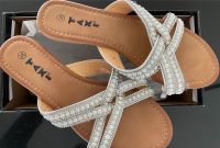 Perlen Sandalen Flip Flops Perlen Bayern - Syrgenstein Vorschau