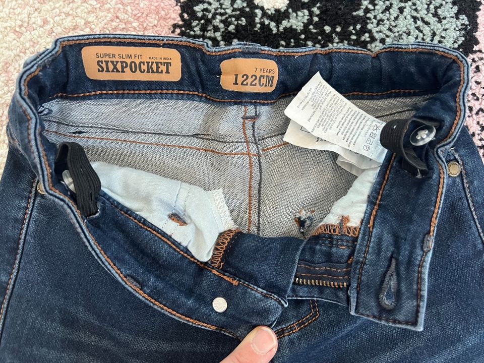 Jeans Super Slim Fit Gr. 122 in Warnitz