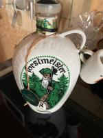 Keramik Flasche DDR…Forstmeister m Becher.. VEB Meiningen Sachsen-Anhalt - Hinsdorf Vorschau