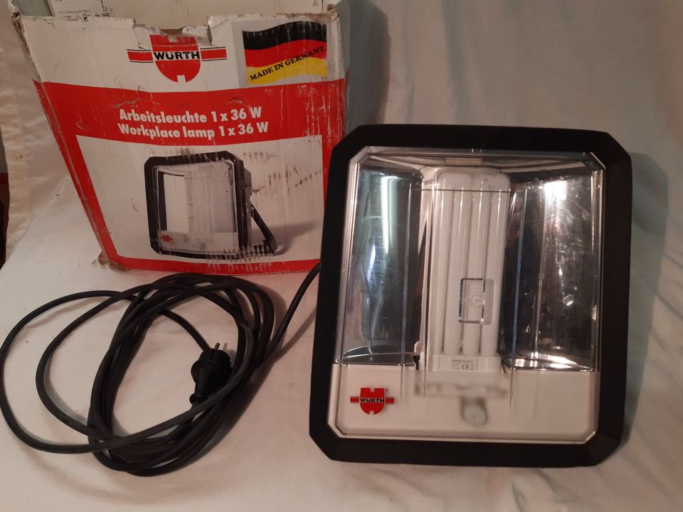 Arbeitsleuchte, Baulampe Würth 37W, Strahler in Nordrhein-Westfalen -  Nottuln | eBay Kleinanzeigen ist jetzt Kleinanzeigen