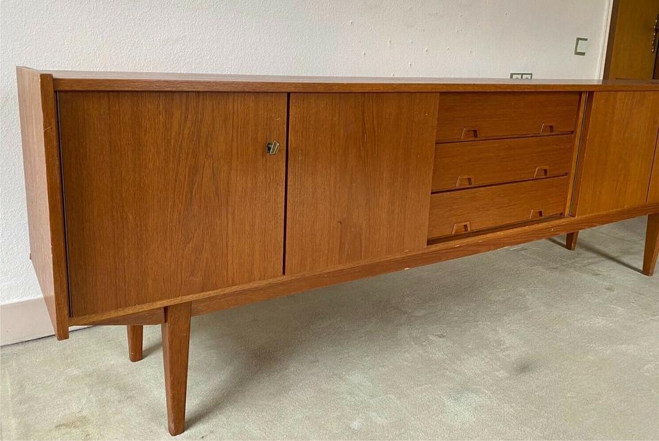 Teak Sideboard skandinavisches 60er Jahre Design Mid Century in Siegen