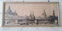 60er Jahre Originalzeichnung Dresden 1945 Bild Deko Frauenkirche Leipzig - Reudnitz-Thonberg Vorschau