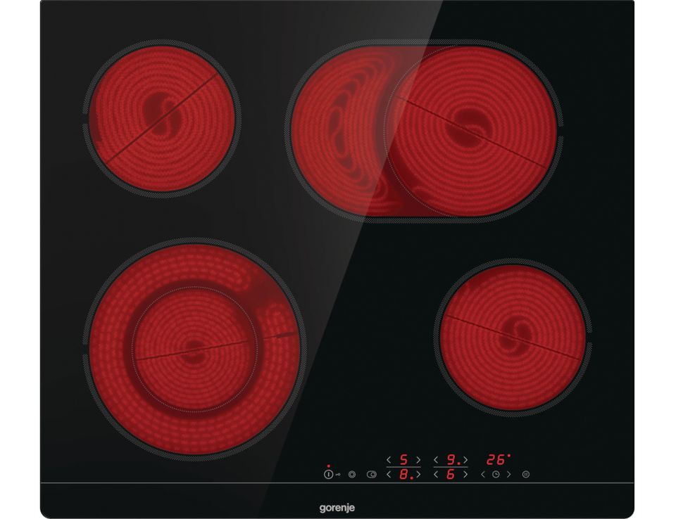 Gorenje ECT643BSCOT Glaskeramik-Kochfeld Ceran Autark Touch 60cm in Köln