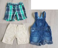 Shorts, kurze Hose/ Latzhose, Gr. 74, Hema/ Lupilu/ CuA, 3er Set Nordrhein-Westfalen - Würselen Vorschau