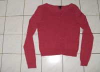 Strickjacke, Sweatjacke (H&M), rot, Gr. S – 36/38 Sachsen - Wermsdorf Vorschau