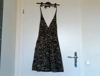 Kleid H&M Gr. 38 M schwarz beige braun Neckholder Muster Nordrhein-Westfalen - Velbert Vorschau