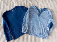 2 blaue Longsleeves von H&M (Gr. 110) Nordrhein-Westfalen - Voerde (Niederrhein) Vorschau