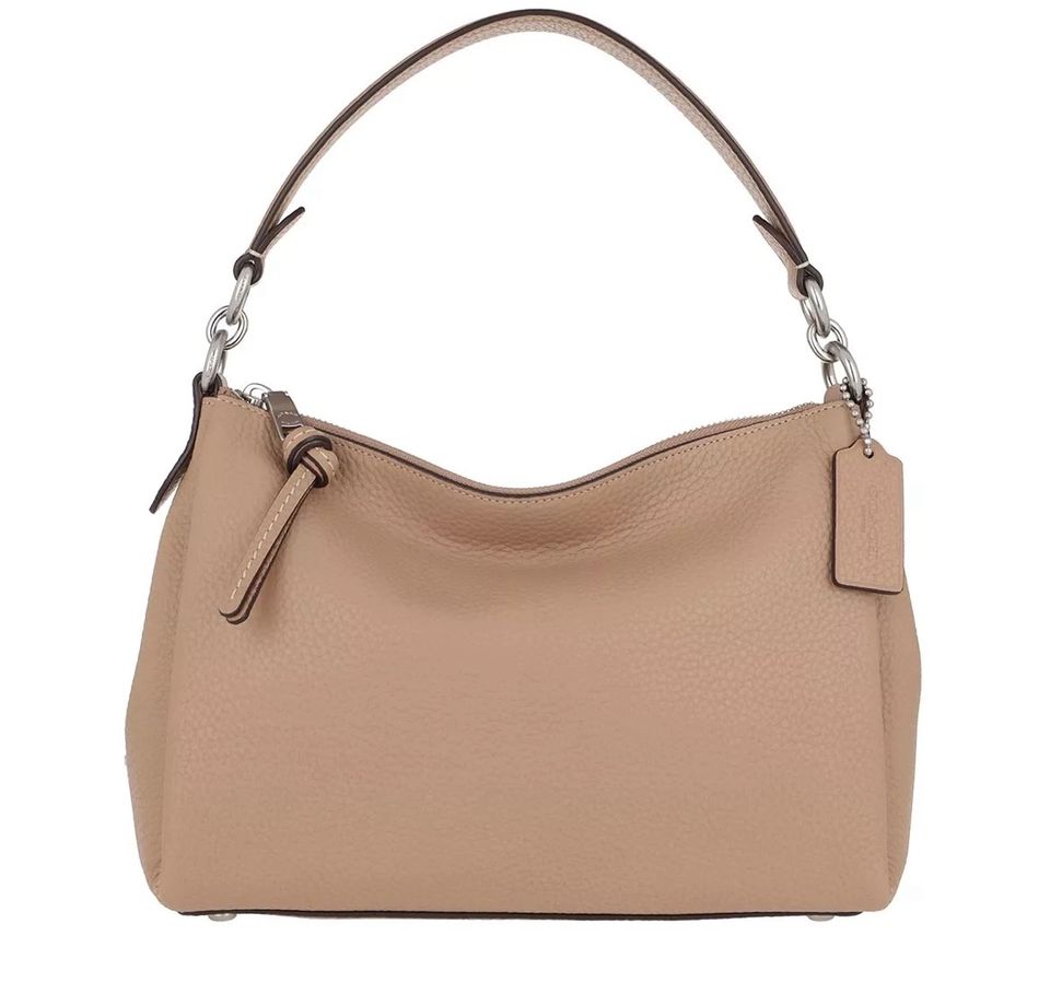 Coach Shay soft Pebble Crossbody Tasche - Taupe in Bad Vilbel