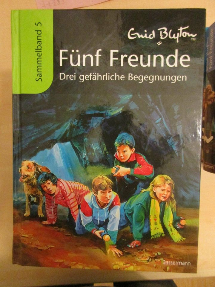 Fünf Freunde Sammelbände 1-7 in Burghausen