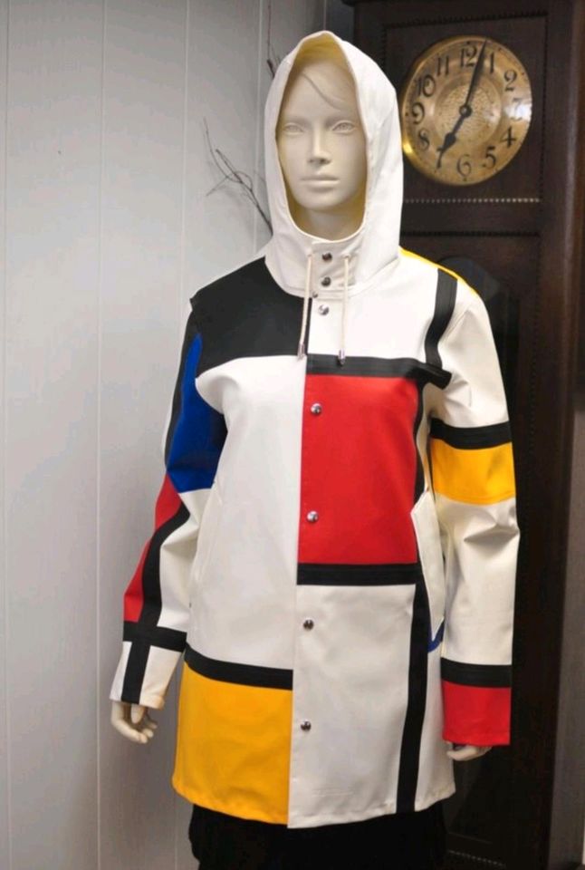 Stutterheim Mondrian White Special Edition Unisex Gr. S in Hamburg