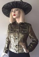 True Religion Reversible Sequin Dusty Abend Jacket gold S Niedersachsen - Meine Vorschau