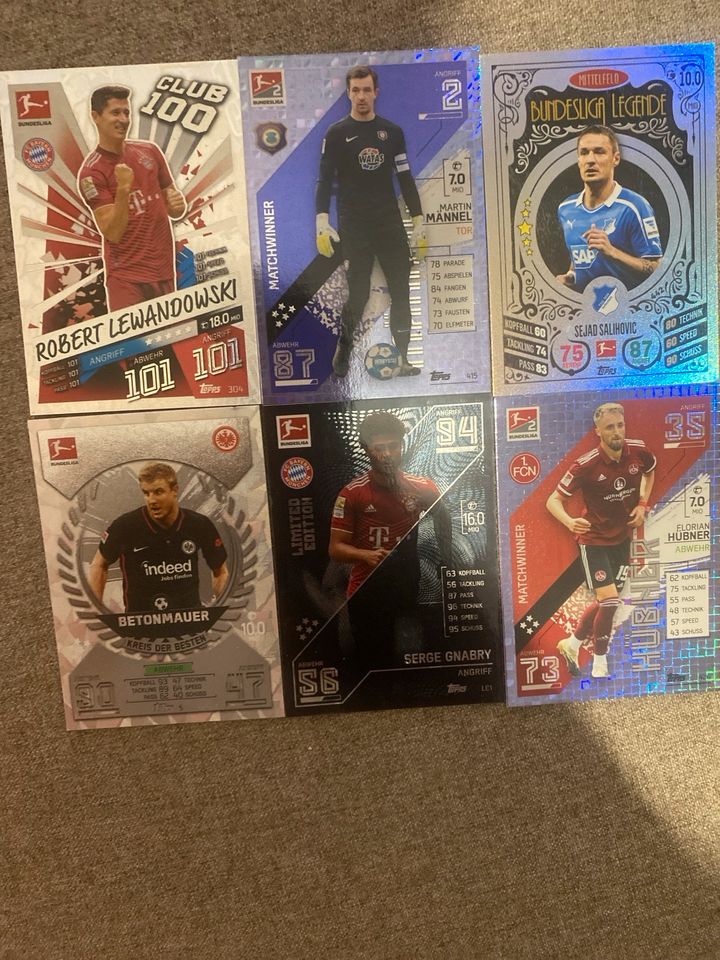 Match attax Season 2021/2022 in Hamburg