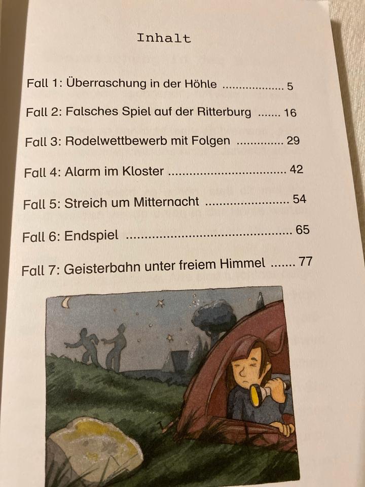 Erstlesebuch Lesefix Ratekrimis Tatort Ferienlager ab 8 Jahren in Böblingen