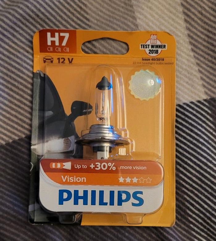 Scheinwerferlampe H7 (Philips Vision) in Paderborn