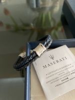 Maserati Armband Bracelet Silber Blau Grau Leder Accessoire Uhr Niedersachsen - Braunschweig Vorschau