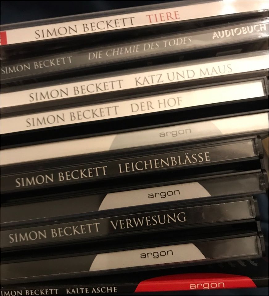 Simon Beckett 7Hörbücher in Borgholzhausen