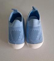 Puschies Kleinkind Barfußschuhe blau Größe 22-23 Nordrhein-Westfalen - Wesseling Vorschau
