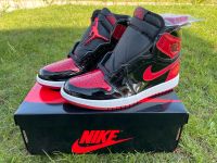 Jordan 1 Retro high OG Patent Bred in der Größe EU 40,5/ US 7,5 Bayern - Osterhofen Vorschau