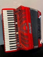 Roland FR 5  Piano V-Accordion rot gebraucht Nordrhein-Westfalen - Kevelaer Vorschau