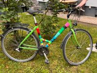 Damenrad zu verkaufen von Velociped grün Fahrrad Trekking 28 Zoll Hessen - Marburg Vorschau