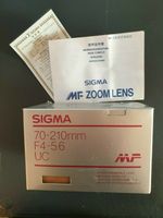 SIGMA UC ZOOM, MULTI-COATED, MF BAJONETT, Objektiv, 1359793 Nordrhein-Westfalen - Ennepetal Vorschau