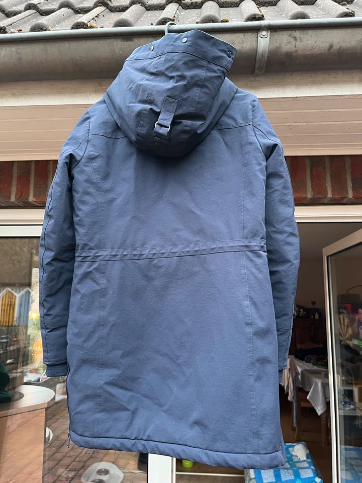 Blaue Winterjacke von Only mit Kapuze, Größe S in Kirchlinteln